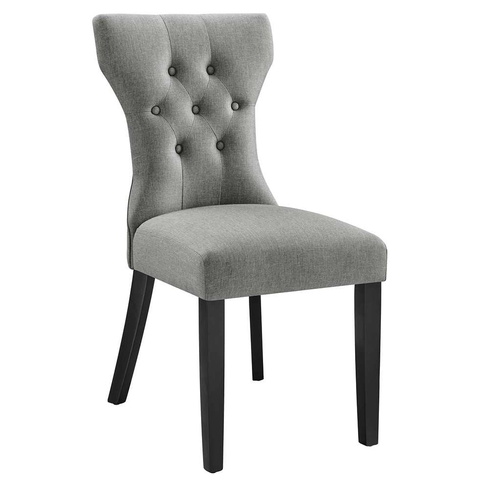 Modway - Silhouette Dining Side Chair - EEI-1380-LGR veiw 1