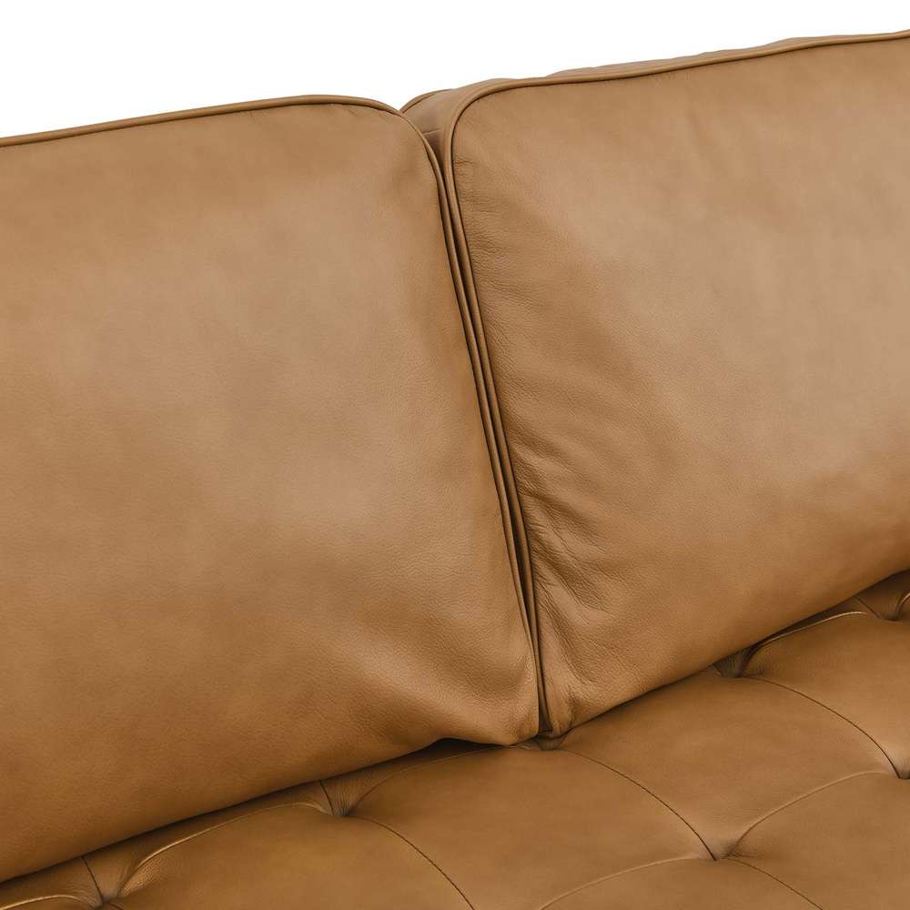 Modway - Valour 98in Leather Sectional Sofa - EEI-5873-TAN veiw 6