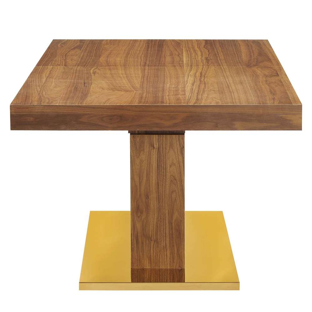Modway - Vector Expandable Dining Table - EEI-4660-WAL-GLD veiw 3