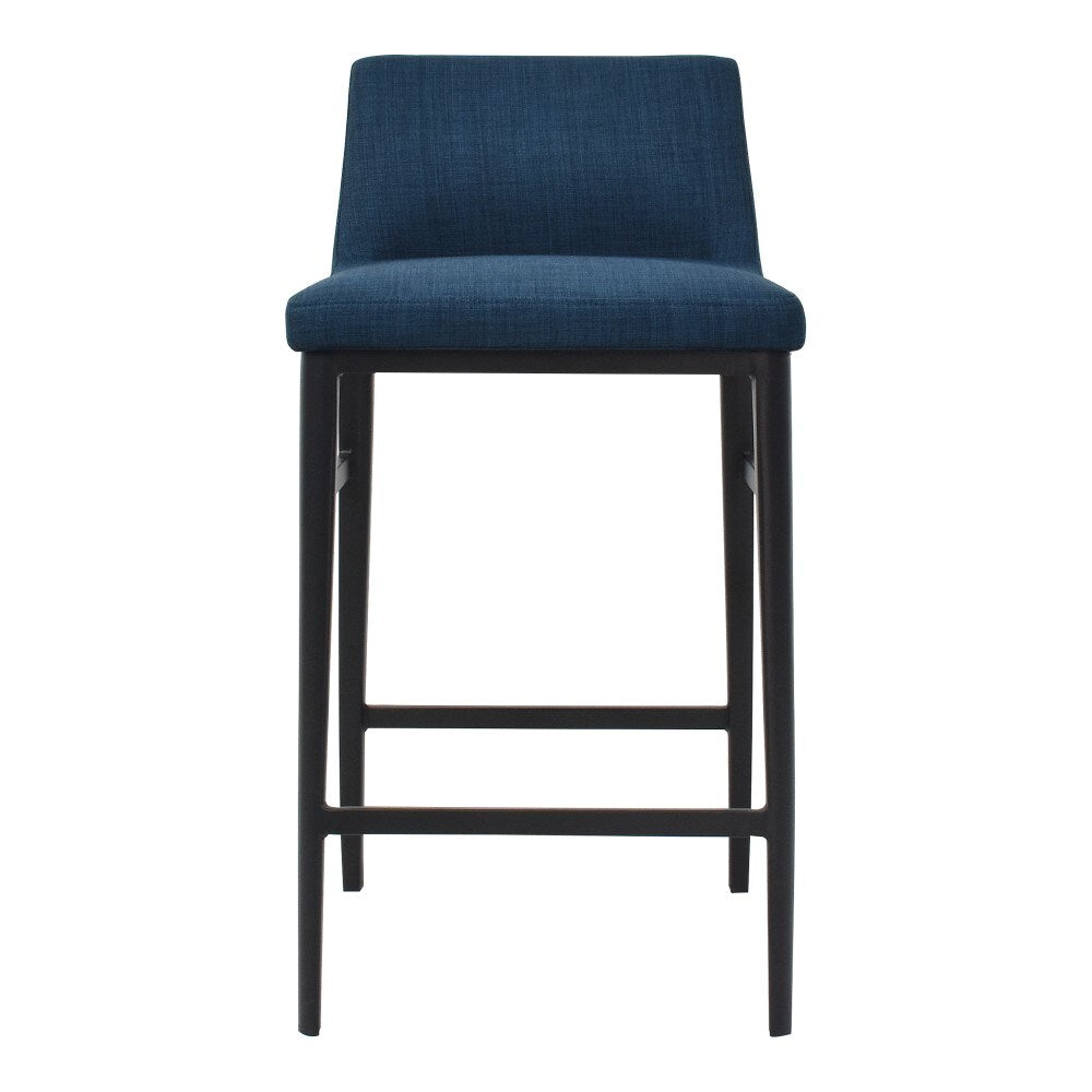 Moes Home - Baron Counter Stool Blue - EJ-1031-26 veiw 2