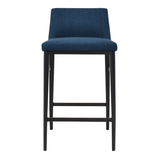 Moes Home - Baron Counter Stool Blue - EJ-1031-26 veiw 2