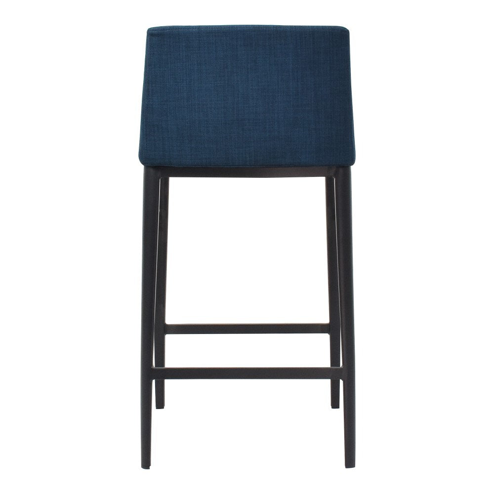 Moes Home - Baron Counter Stool Blue - EJ-1031-26 veiw 4