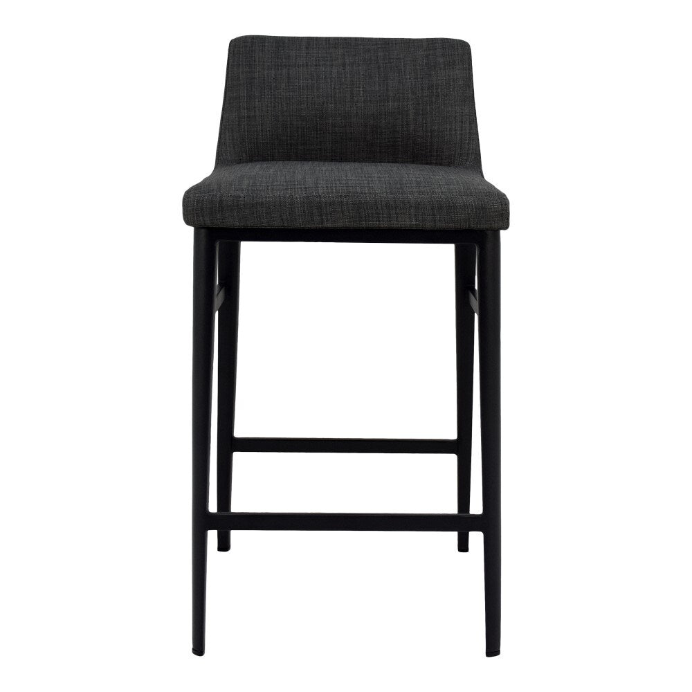 Moes Home - Baron Counter Stool in Charcoal Grey - EJ-1031-07 veiw 1