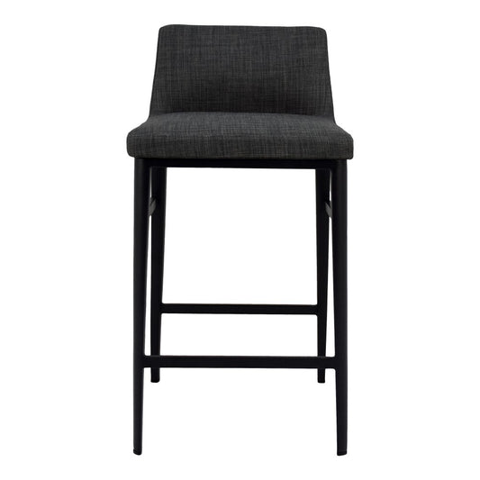 Moes Home - Baron Counter Stool in Charcoal Grey - EJ-1031-07 veiw 1