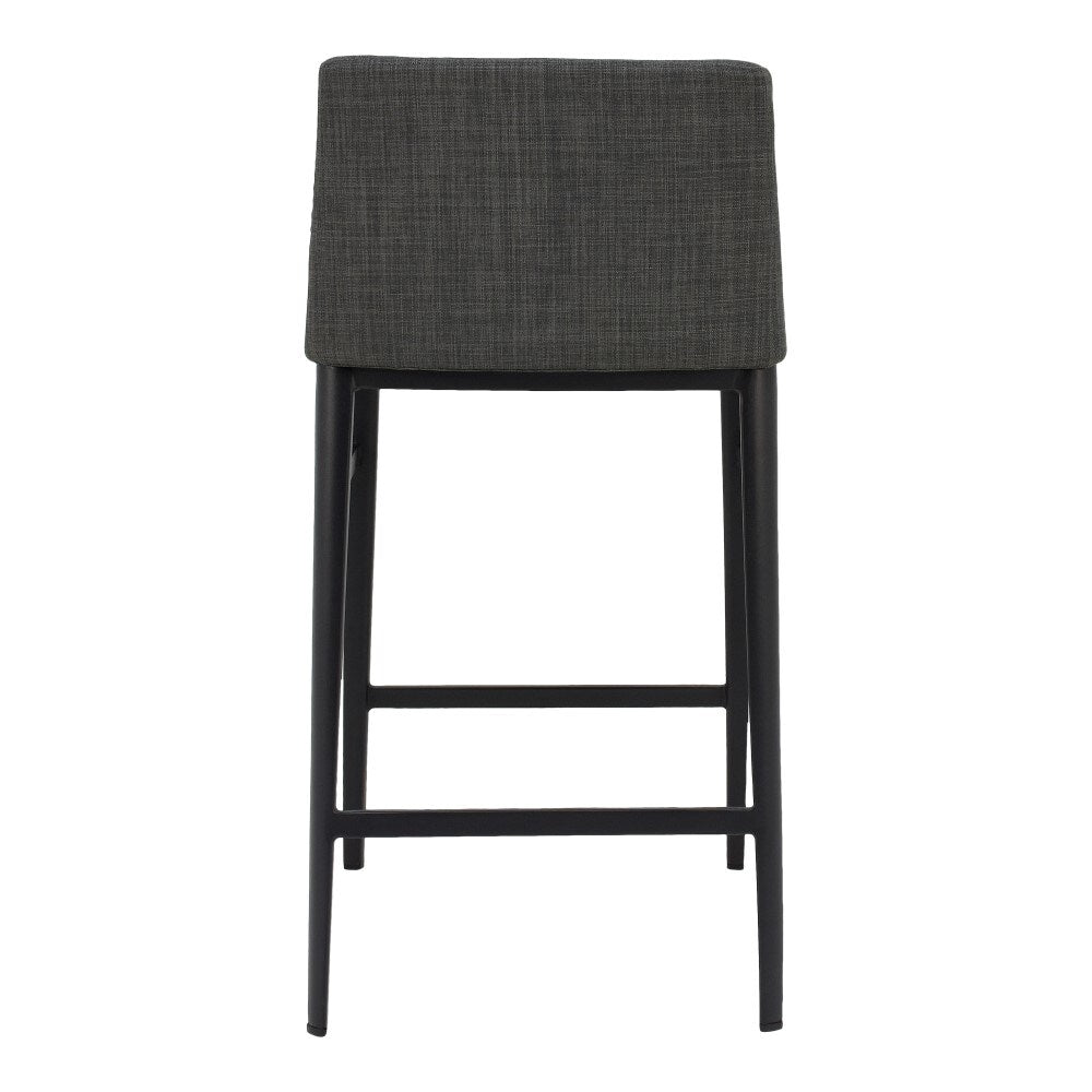 Moes Home - Baron Counter Stool in Charcoal Grey - EJ-1031-07 veiw 3