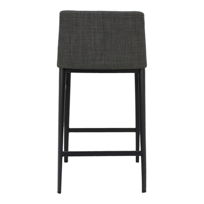 Moes Home - Baron Counter Stool in Charcoal Grey - EJ-1031-07 veiw 3