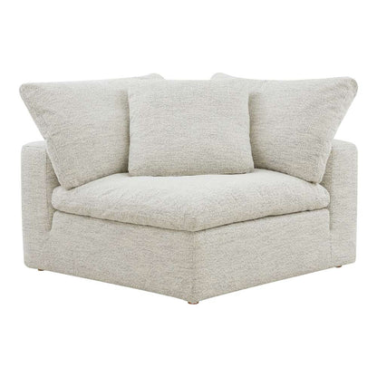 Moes Home - Clay Corner Chair Performance Fabric Coastside Sand - YJ-1000-49 veiw 1