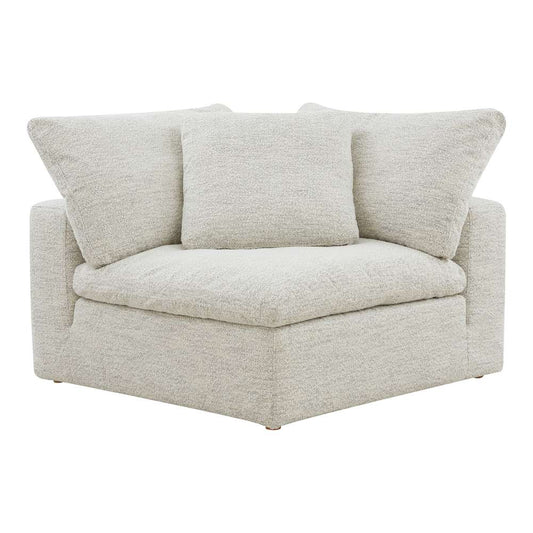 Moes Home - Clay Corner Chair Performance Fabric Coastside Sand - YJ-1000-49 veiw 1