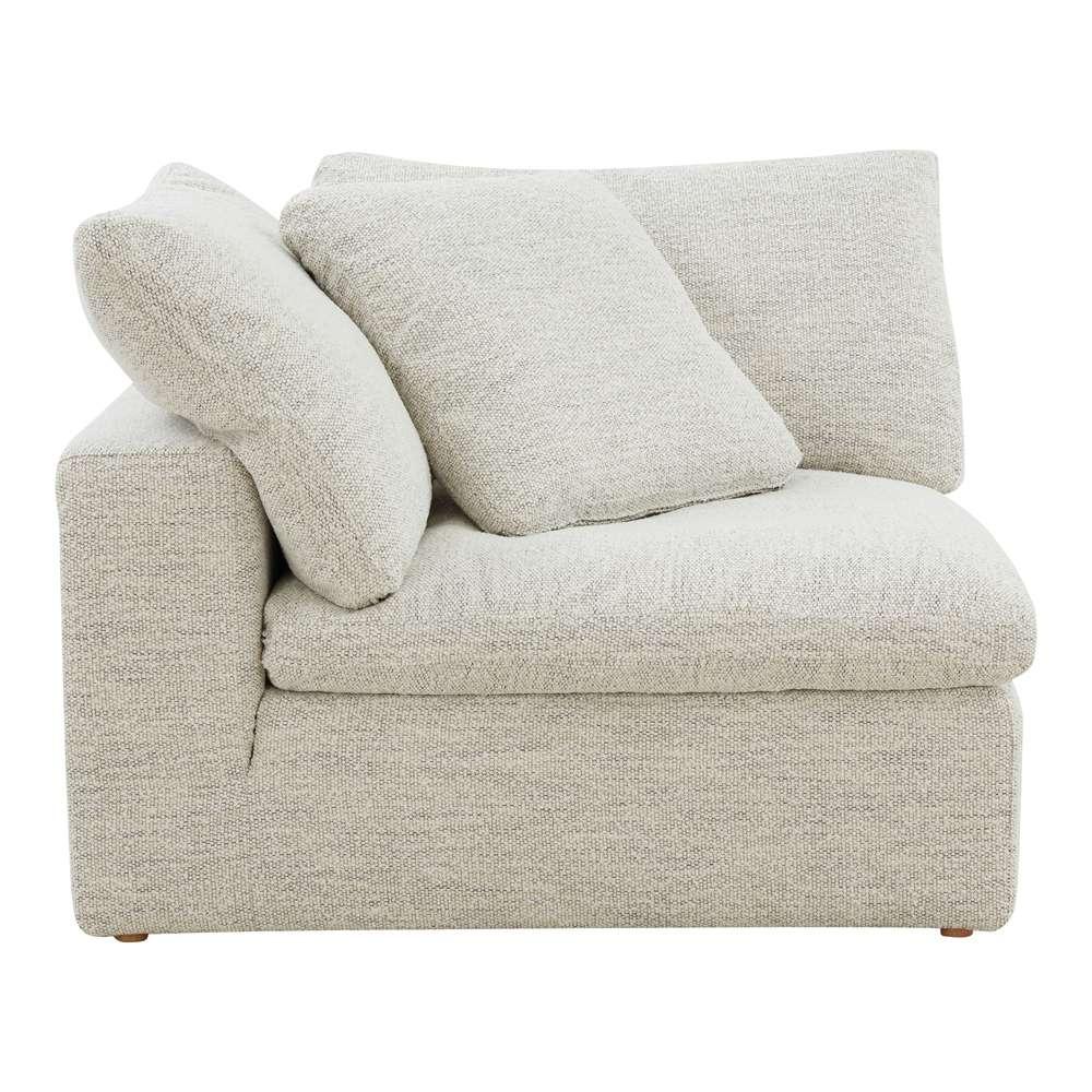 Moes Home - Clay Corner Chair Performance Fabric Coastside Sand - YJ-1000-49 veiw 2