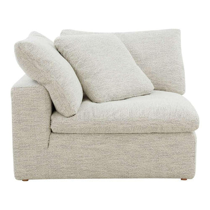 Moes Home - Clay Corner Chair Performance Fabric Coastside Sand - YJ-1000-49 veiw 2