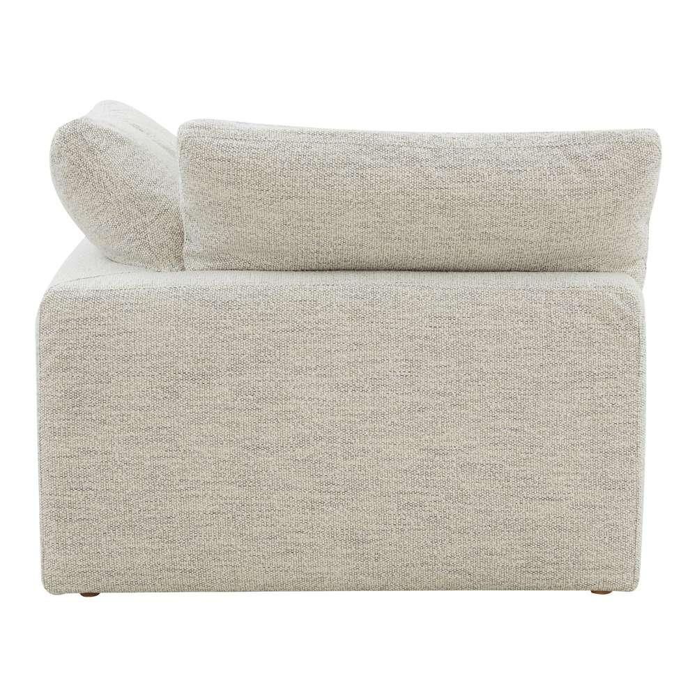 Moes Home - Clay Corner Chair Performance Fabric Coastside Sand - YJ-1000-49 veiw 3