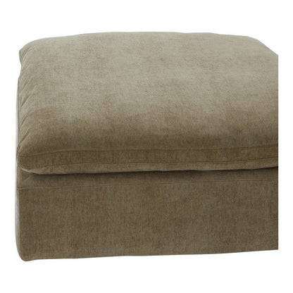 Moes Home - Clay Ottoman Performance Fabric Desert Sage - YJ-1002-16 veiw 3