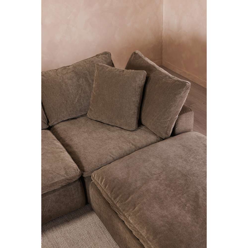 Moes Home - Clay Ottoman Performance Fabric Desert Sage - YJ-1002-16 veiw 4