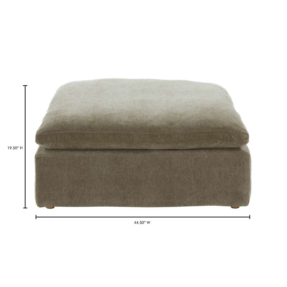 Moes Home - Clay Ottoman Performance Fabric Desert Sage - YJ-1002-16 veiw 8