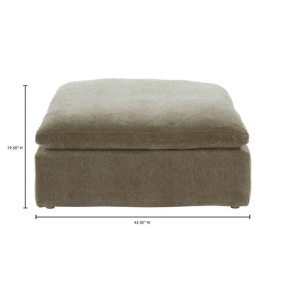 Moes Home - Clay Ottoman Performance Fabric Desert Sage - YJ-1002-16 veiw 8