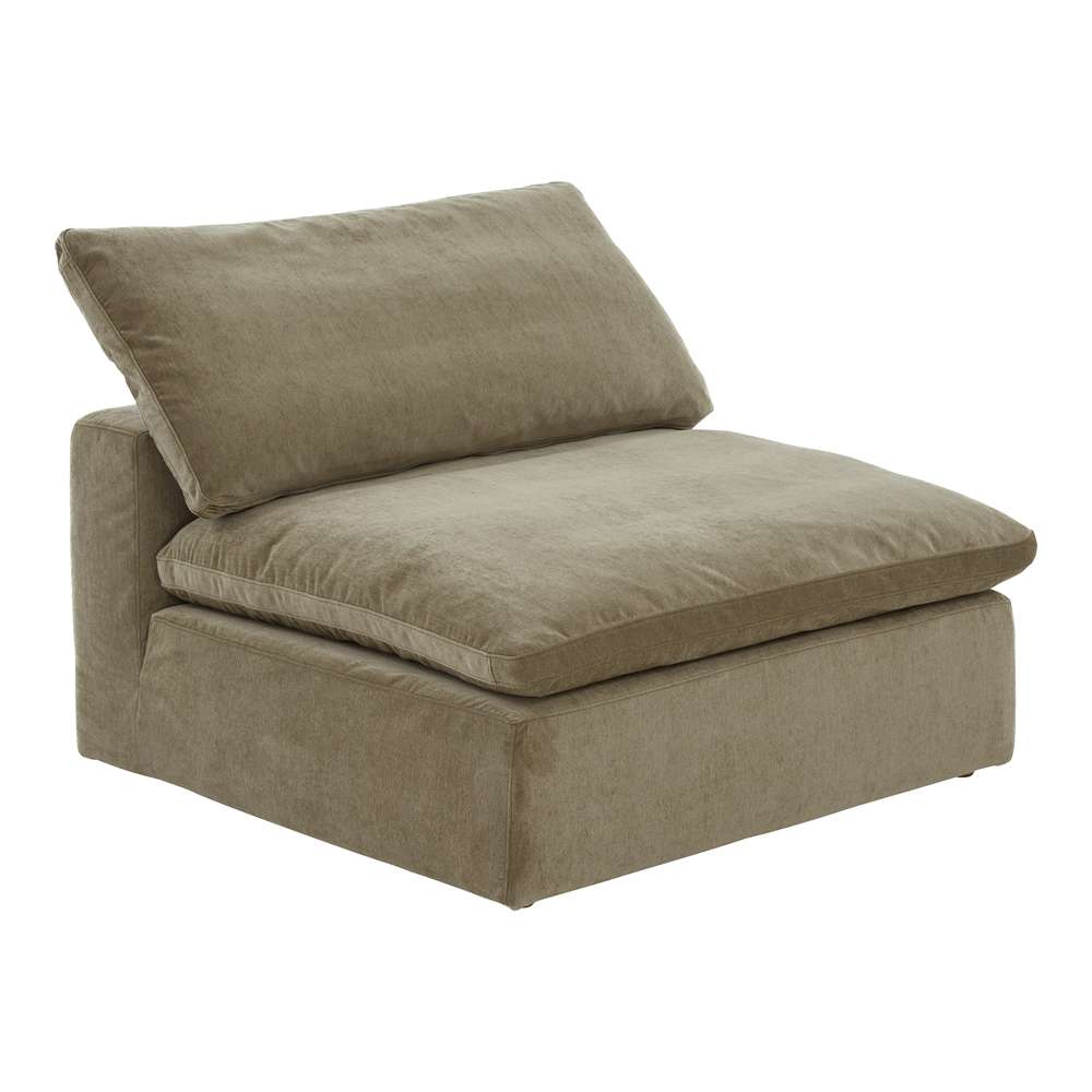 Moes Home - Clay Slipper Chair Performance Fabric Desert Sage - YJ-1001-16 veiw 2