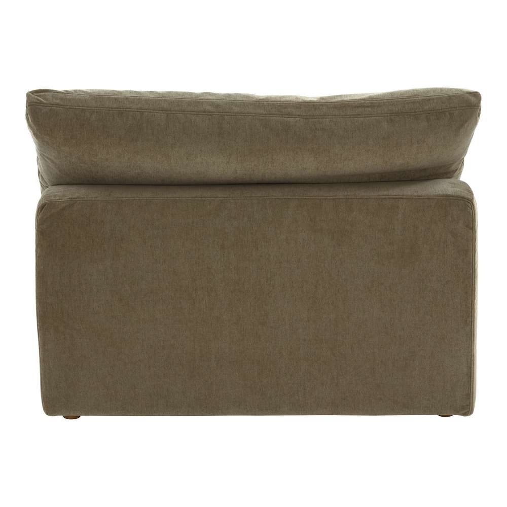 Moes Home - Clay Slipper Chair Performance Fabric Desert Sage - YJ-1001-16 veiw 4