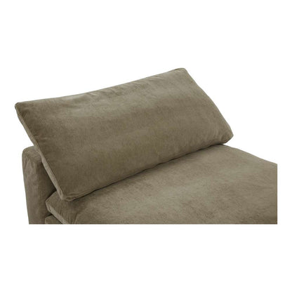 Moes Home - Clay Slipper Chair Performance Fabric Desert Sage - YJ-1001-16 veiw 5
