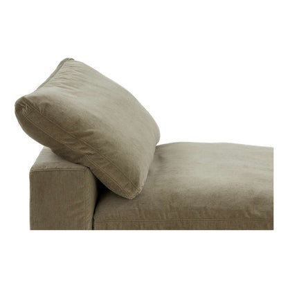 Moes Home - Clay Slipper Chair Performance Fabric Desert Sage - YJ-1001-16 veiw 7