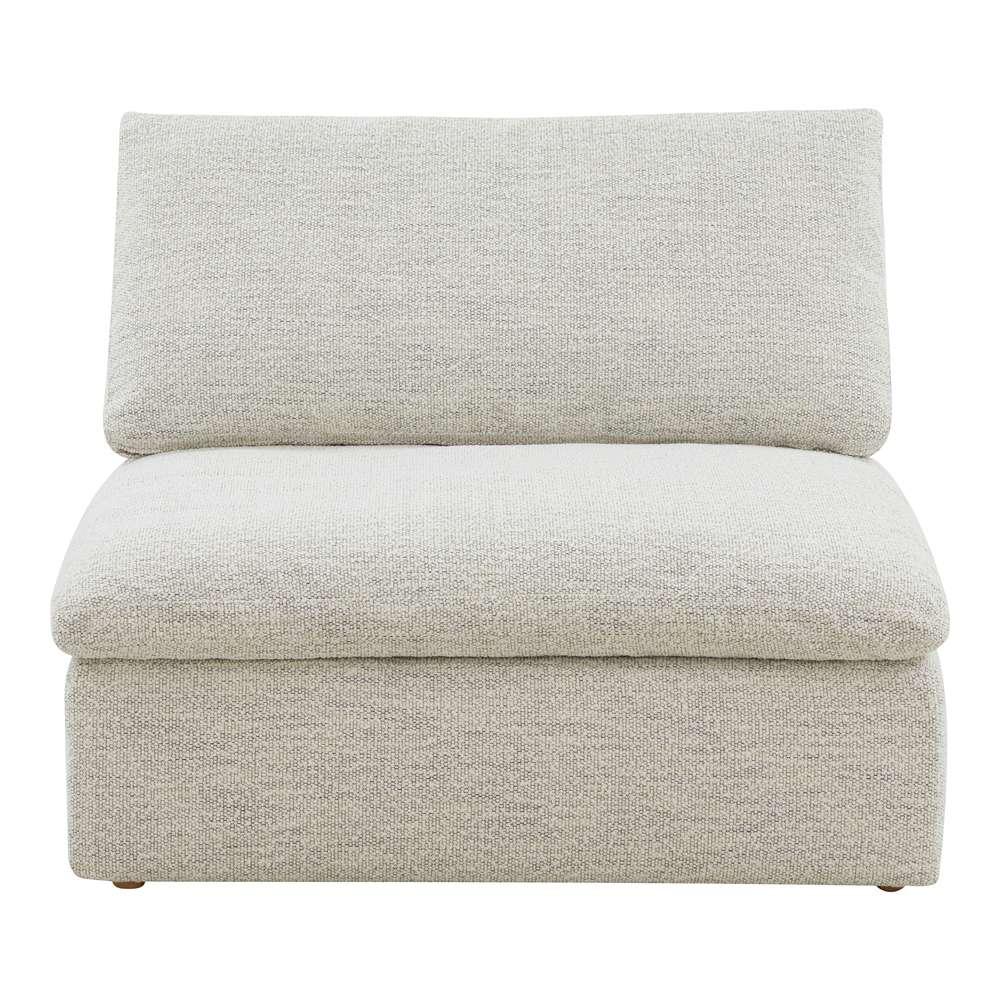 Moes Home - Clay Slipper Chair Performance Fabric Coastside Sand - YJ-1001-49 veiw 1