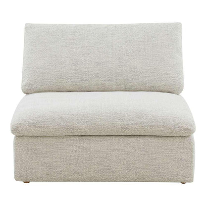 Moes Home - Clay Slipper Chair Performance Fabric Coastside Sand - YJ-1001-49 veiw 1