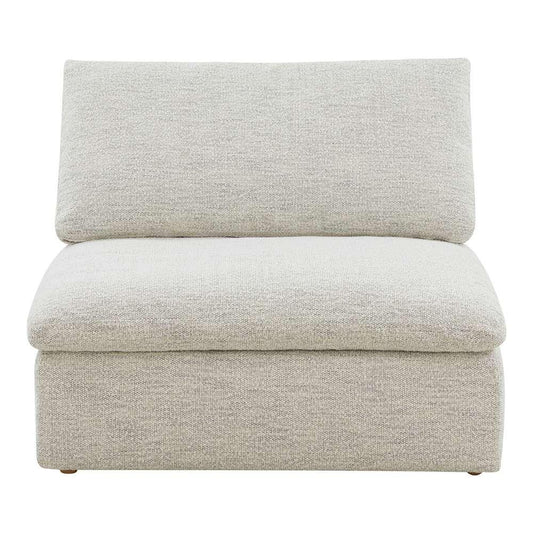 Moes Home - Clay Slipper Chair Performance Fabric Coastside Sand - YJ-1001-49 veiw 1