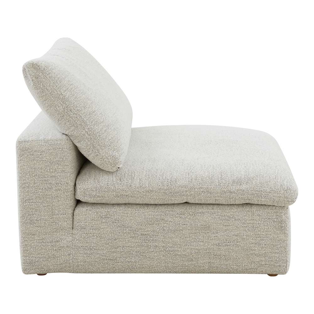 Moes Home - Clay Slipper Chair Performance Fabric Coastside Sand - YJ-1001-49 veiw 3