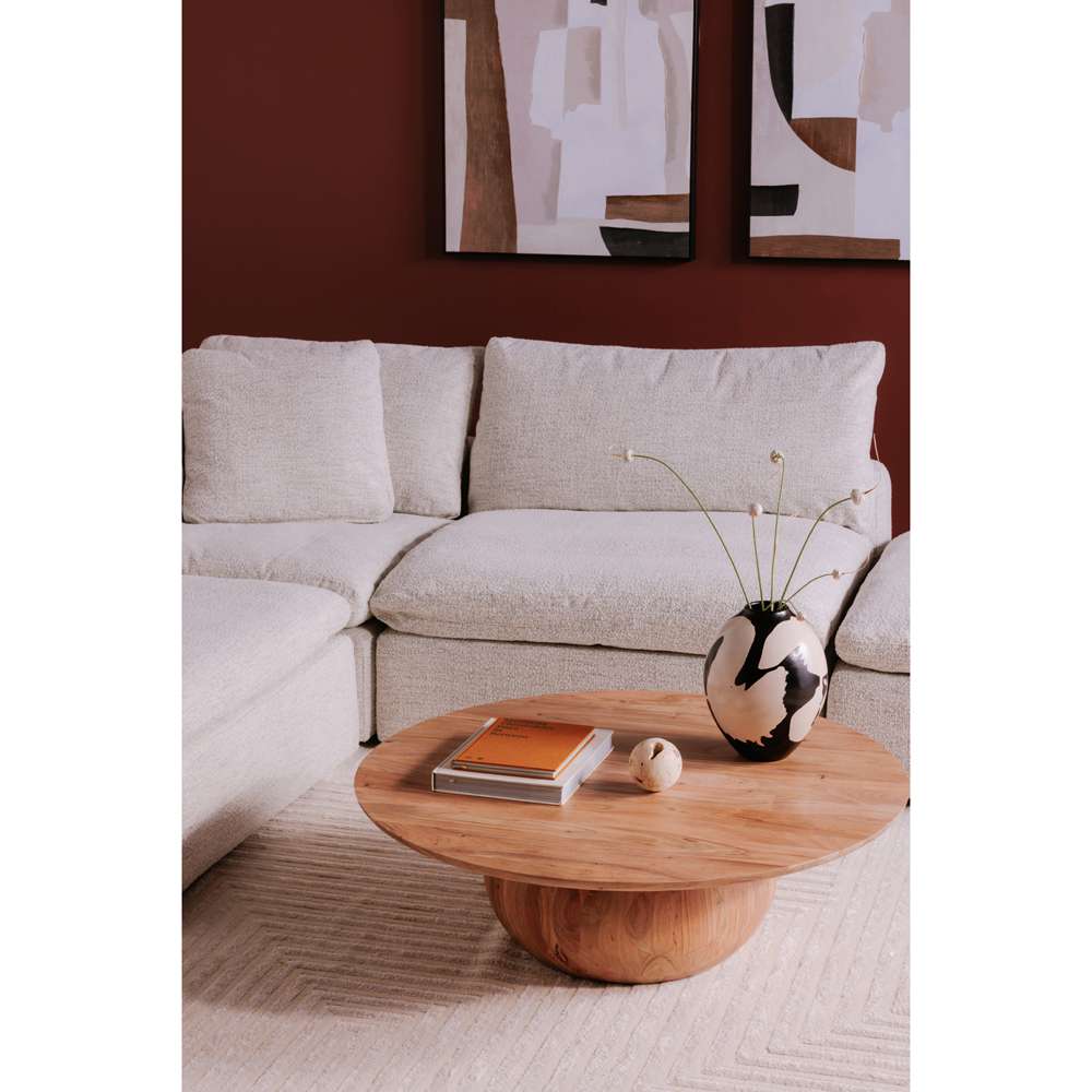 Moes Home - Clay Slipper Chair Performance Fabric Coastside Sand - YJ-1001-49 veiw 7