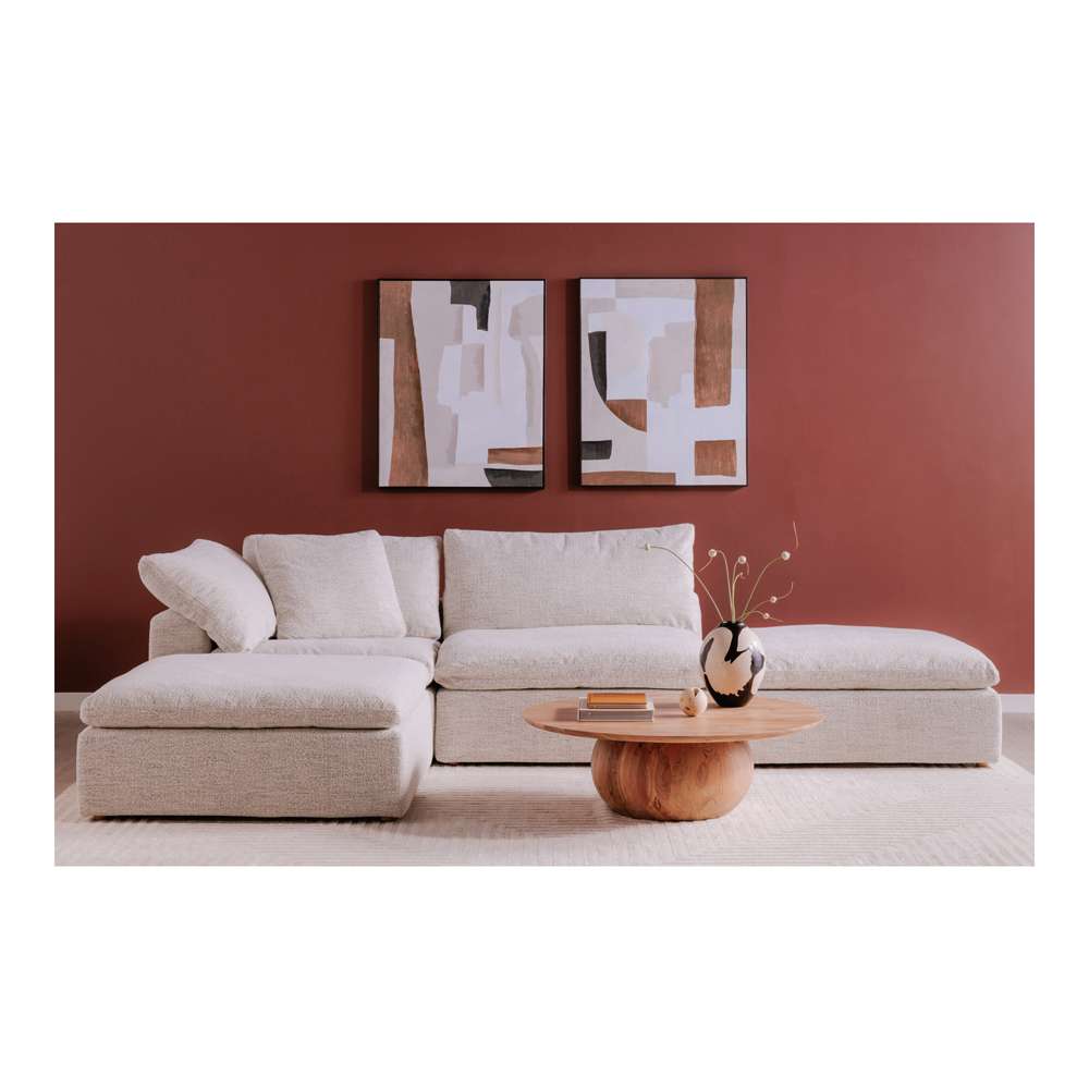 Moes Home - Clay Slipper Chair Performance Fabric Coastside Sand - YJ-1001-49 veiw 9