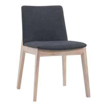 Moes Home - Deco Oak Dining Chair Grey (Set of 2) - BC-1086-25 veiw 1
