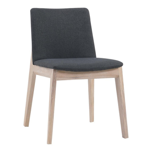 Moes Home - Deco Oak Dining Chair Grey (Set of 2) - BC-1086-25 veiw 1
