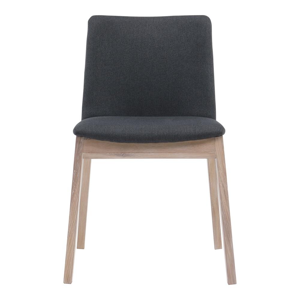 Moes Home - Deco Oak Dining Chair Grey (Set of 2) - BC-1086-25 veiw 2