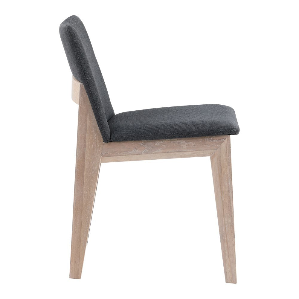 Moes Home - Deco Oak Dining Chair Grey (Set of 2) - BC-1086-25 veiw 3