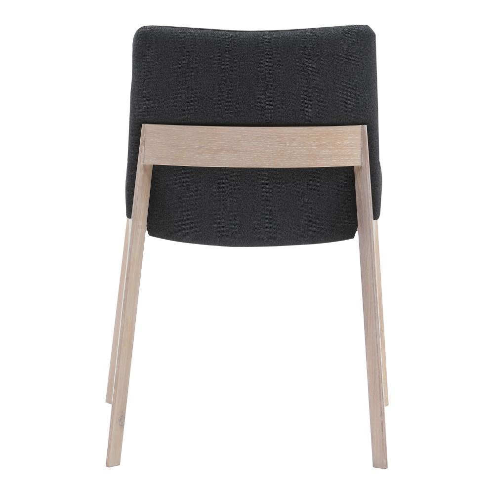 Moes Home - Deco Oak Dining Chair Grey (Set of 2) - BC-1086-25 veiw 4