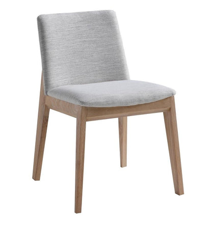 Moes Home - Deco Oak Dining Chair Light Grey (Set of 2) - BC-1086-29 veiw 1