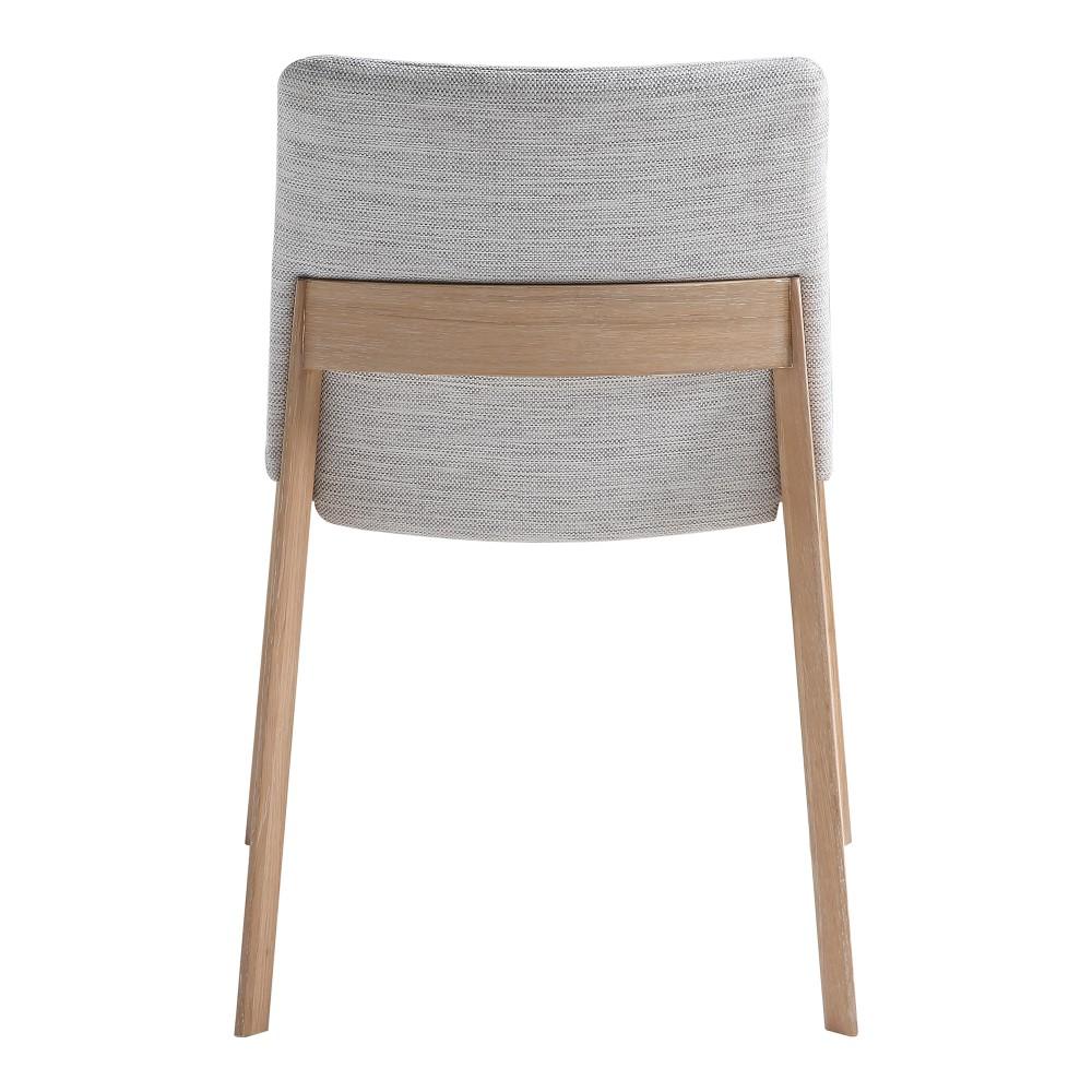 Moes Home - Deco Oak Dining Chair Light Grey (Set of 2) - BC-1086-29 veiw 3