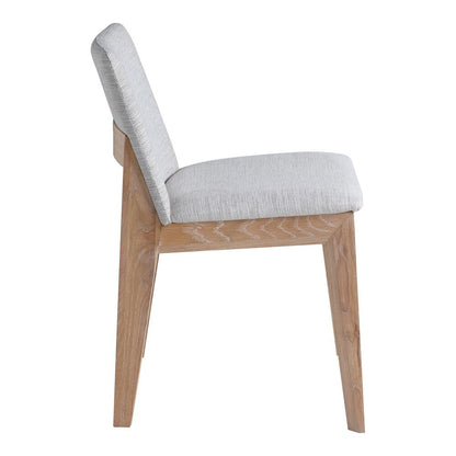 Moes Home - Deco Oak Dining Chair Light Grey (Set of 2) - BC-1086-29 veiw 4