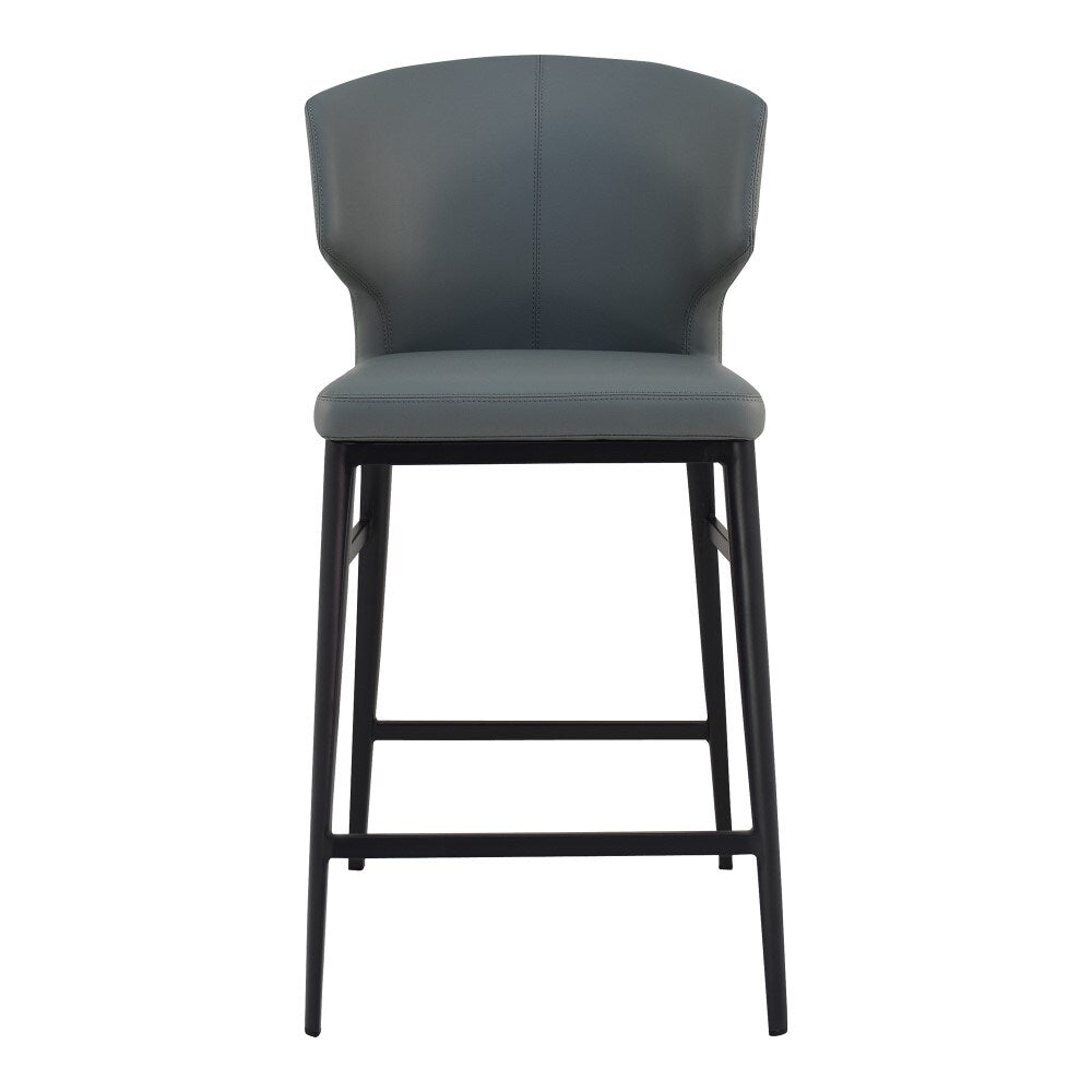 Moes Home - Delaney Counter Stool in Grey - EJ-1022-15 veiw 1
