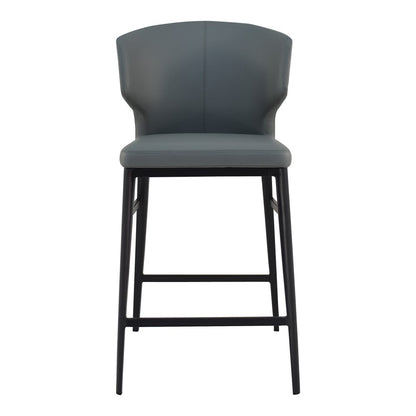 Moes Home - Delaney Counter Stool in Grey - EJ-1022-15 veiw 1