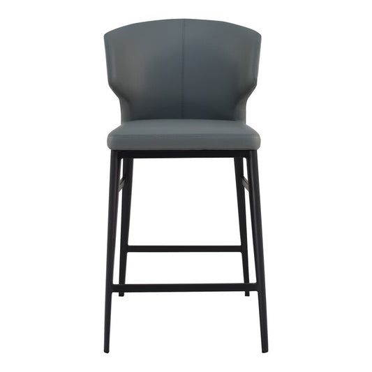Moes Home - Delaney Counter Stool in Grey - EJ-1022-15 veiw 1