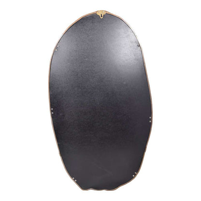 Moes Home - Foundry Mirror Oval Gold - FI-1113-32 veiw 3
