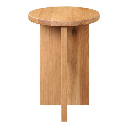 Moes Home - Grace Accent Table Natural Oak - BC-1122-24 veiw 1