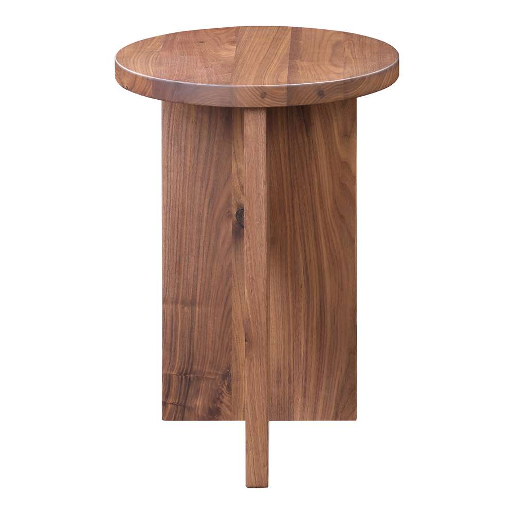 Moes Home - Grace Accent Table Walnut - BC-1122-03 veiw 1