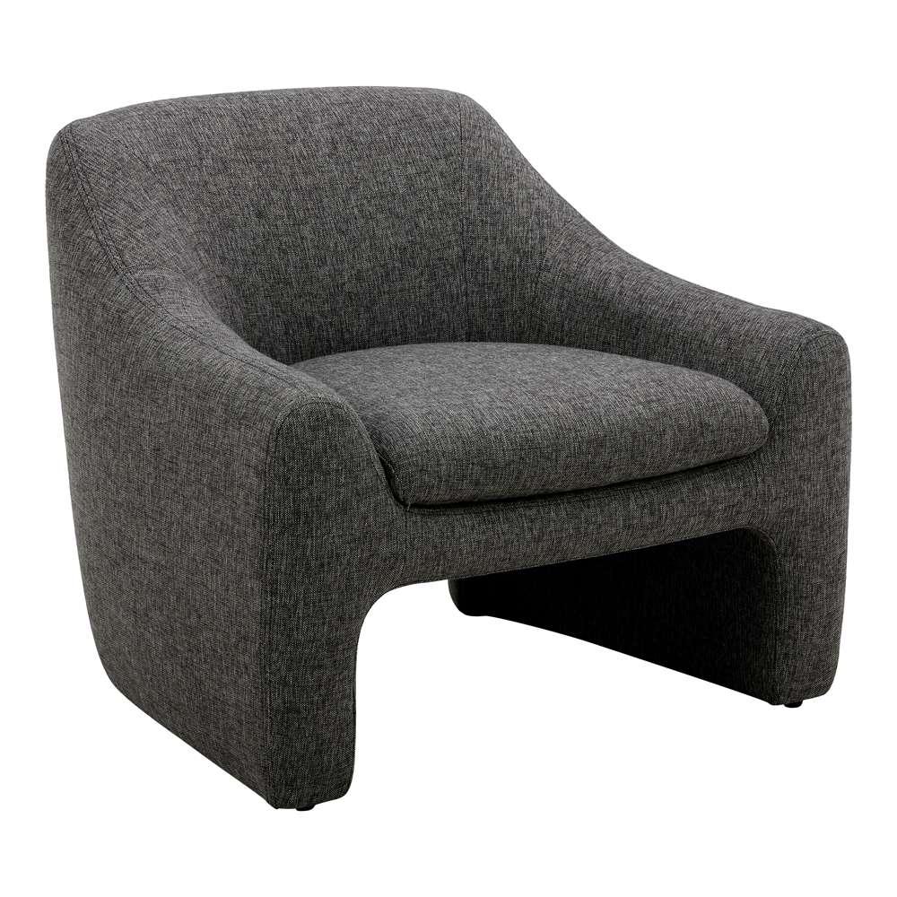 Moes Home - Kenzie Accent Chair Shadowed Grey - KQ-1025-25 veiw 2