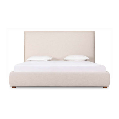 Moes Home - Luzon King Bed Tall Headboard Wheat - RN-1149-34-0 veiw 1