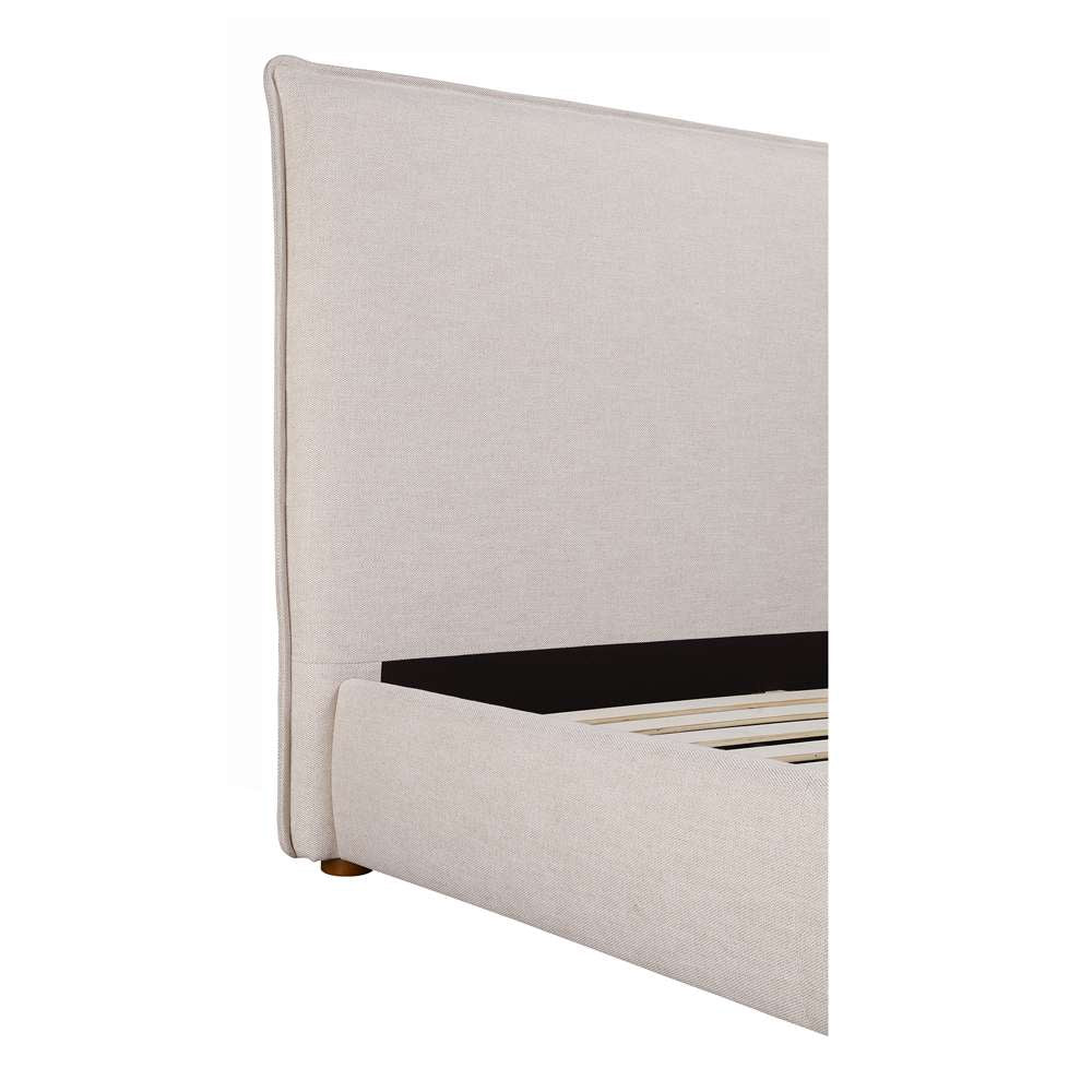 Moes Home - Luzon King Bed Tall Headboard Wheat - RN-1149-34-0 veiw 11