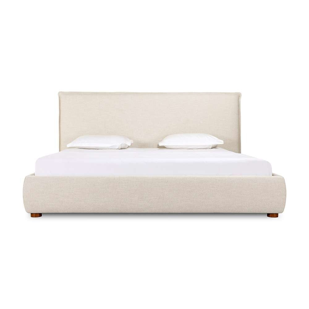 Moes Home - Luzon Queen Bed Wheat - RN-1129-34-0 veiw 1