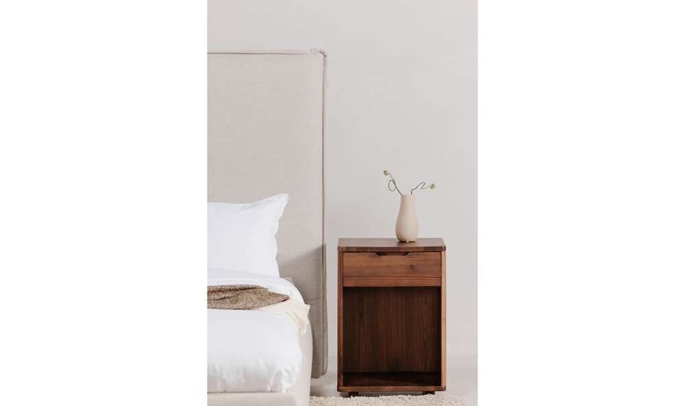 Moes Home - Luzon Queen Bed Tall Headboard Wheat - RN-1148-34-0 veiw 6