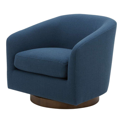 Moes Home - Oscy Swivel Chair Dark Atlantic - KQ-1015-26 veiw 5