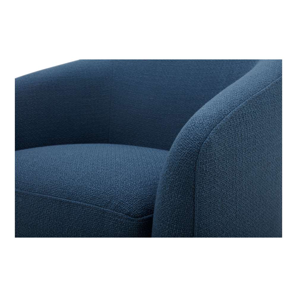Moes Home - Oscy Swivel Chair Dark Atlantic - KQ-1015-26 veiw 6